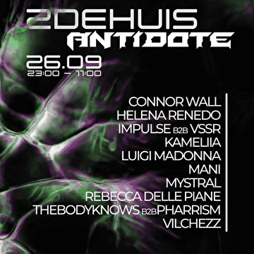 2DEHUIS × ANTIDOTE