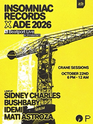 Insomniac Records × ADE 2026 – Crane Sessions