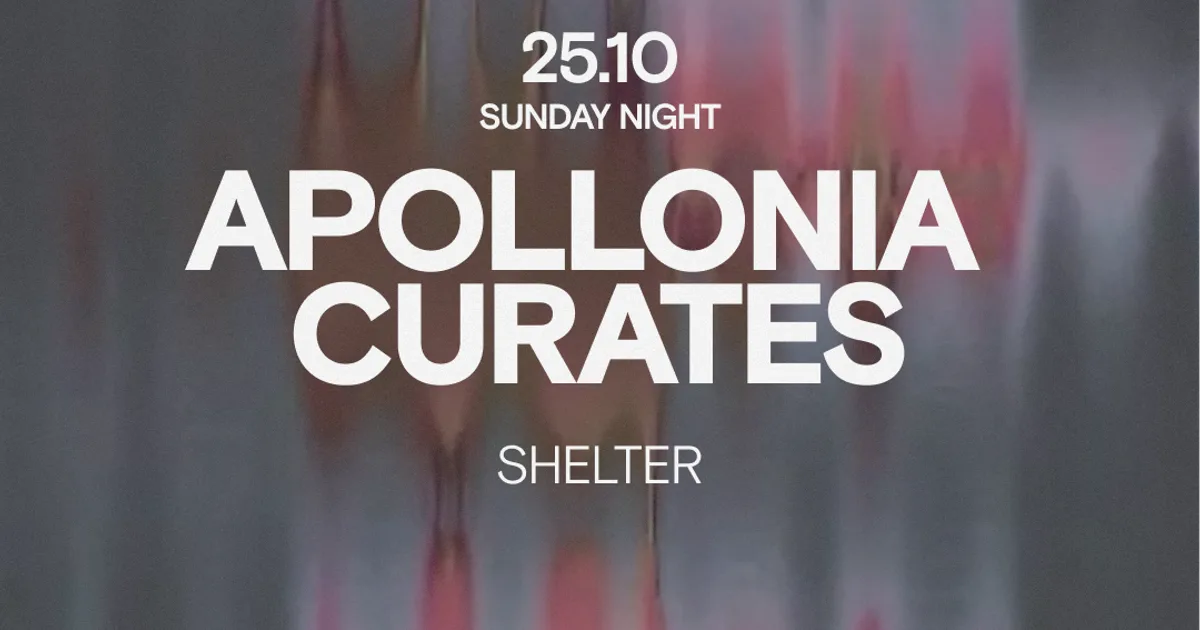 Apollonia curates VBX - Shelter - 25.10