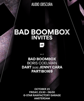 Bad Boombox Invites