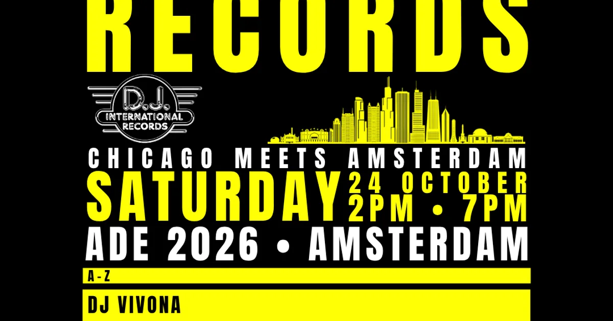 DJ International Records: Chicago Meets Amsterdam