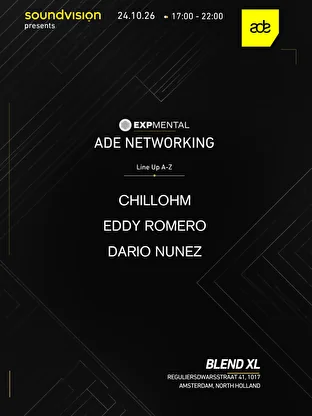 Soundvision Presents: Expmental ADE Networking