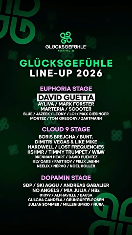 Glücksgefühle Festival