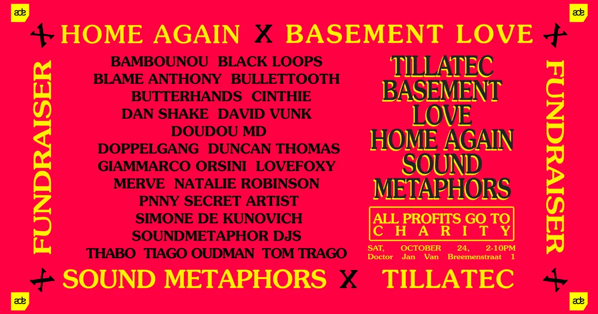 Home Again x Sound Metaphors x Basement Love - Fundraiser