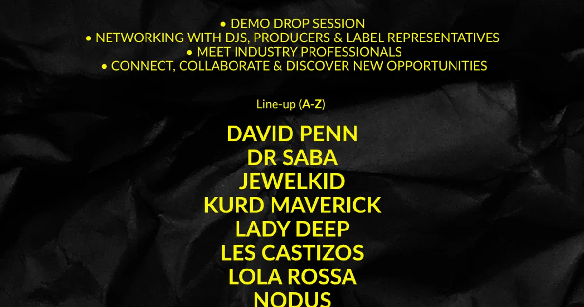 HOUSEYOUNITE PRESENTS DROP & CONNECT