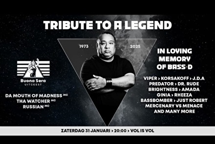 In Loving Memory Of Bass-D