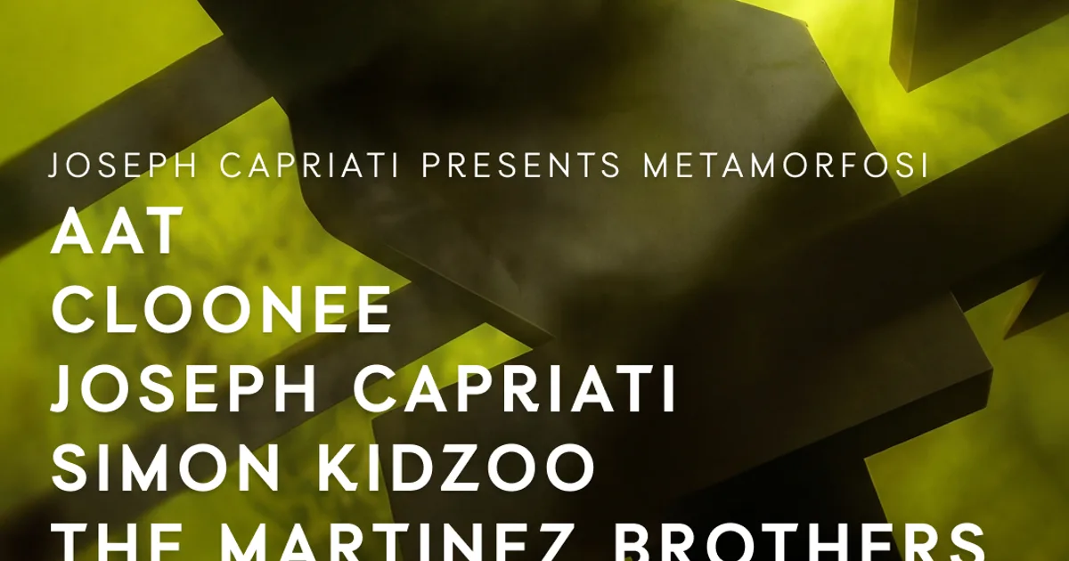 Joseph Capriati presents Metamorfosi - Awakenings ADE