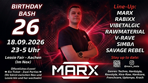 MARX Birthday Bash