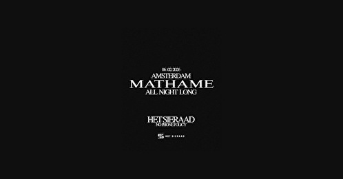 Mathame (all night long)