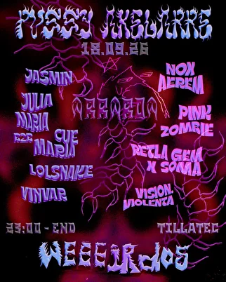 Pvssy Akelarre × Weeeirdos