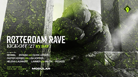 Rotterdam Rave 'Kick Off 2027 By Day' × Modular