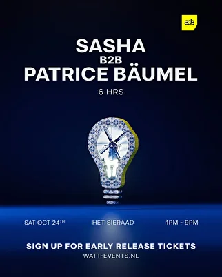 Sasha b2b Patrice Bäumel – 6hrs