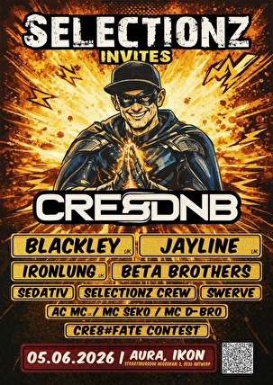 Selectionz invites CRE8DNB