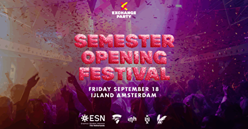 Semester Opening Festival Amsterdam