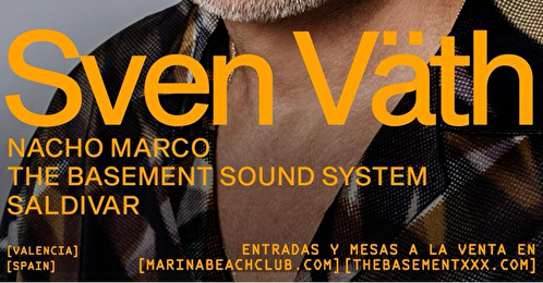 SVEN VÄTH | SESIÓN ÚNICA