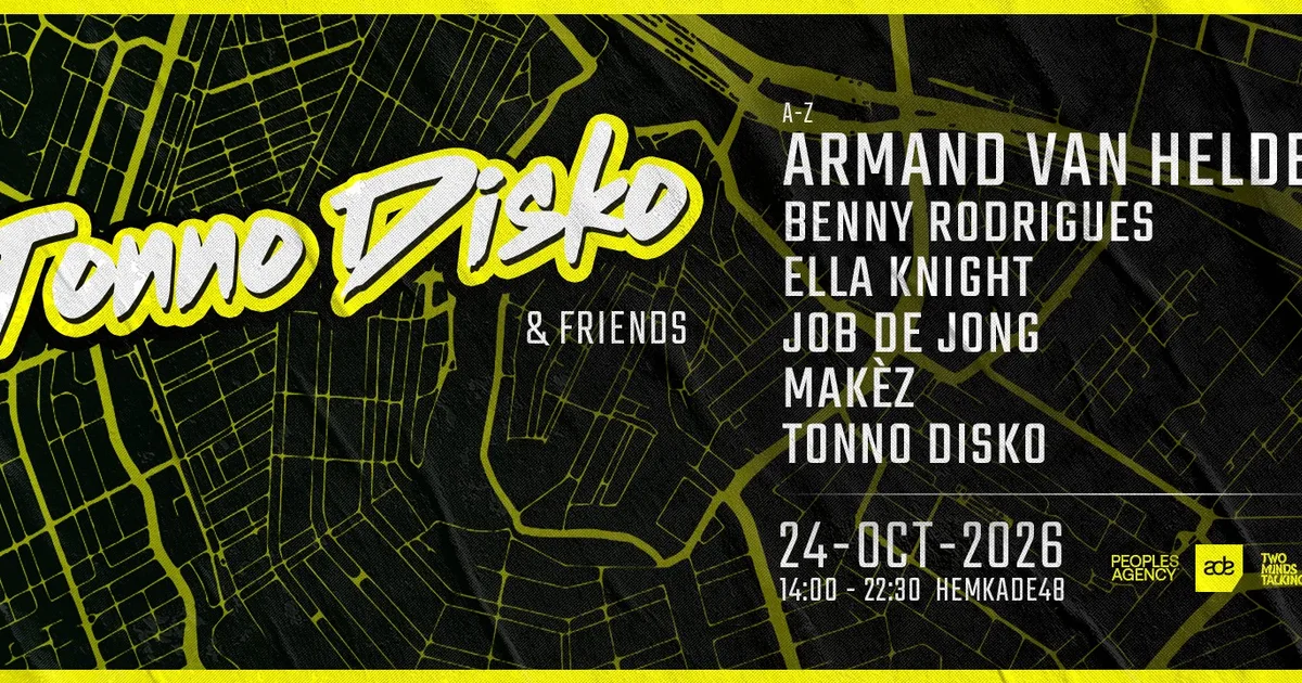 Tonno Disko & Friends Presents Armand van Helden