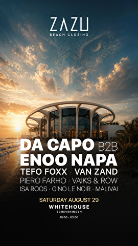 ZAZU Beach Closing